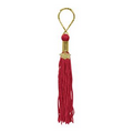 Red Tassel Keychain